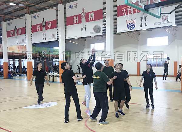 上海群壇商用中央空調銷售籃球賽